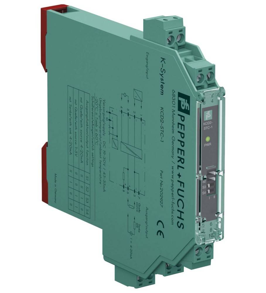 Pepperl+Fuchs Fabrik Transmitterspeisegerät KCD2-STC-1