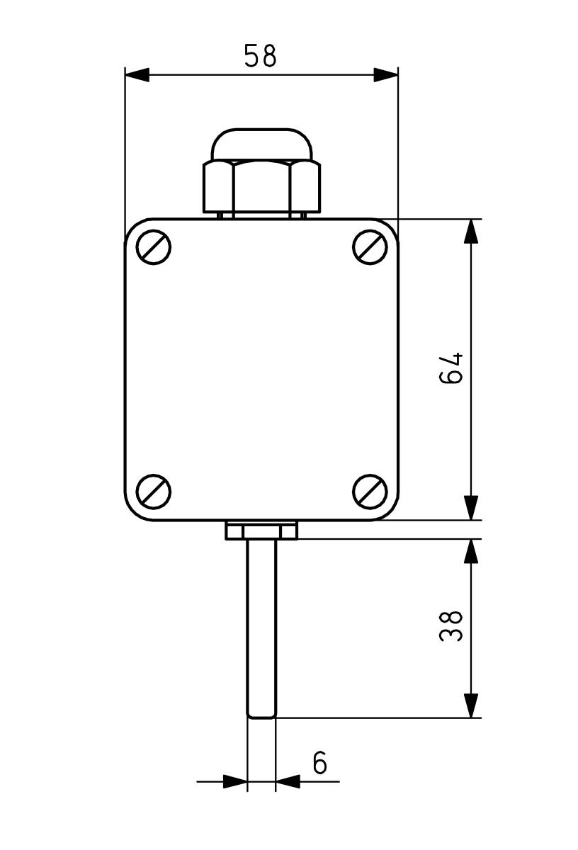 Alre-it Außentemperaturfühler AFHC 10