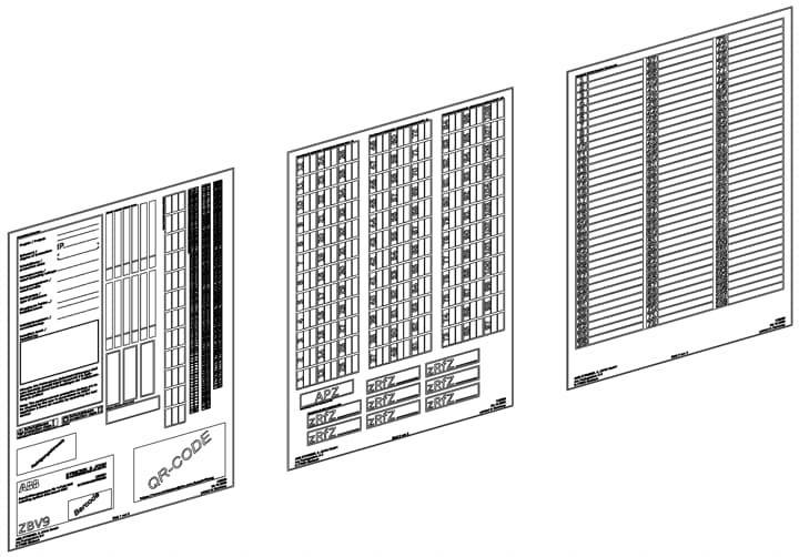 Striebel&John Beschriftungssystem Zähler ZBV9