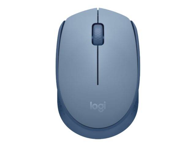 Logitech M171 - Maus - rechts- und linkshändig - optisch - 3 Tasten - kabellos - 2.4 GHz - kabelloser Empfänger (USB)