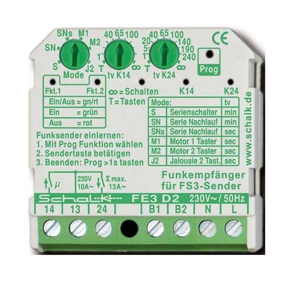 Schalk Funk-Empfängerschalter FE3 D2