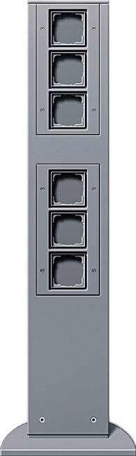 Gira E-Säule 6x Leereinheit 135126