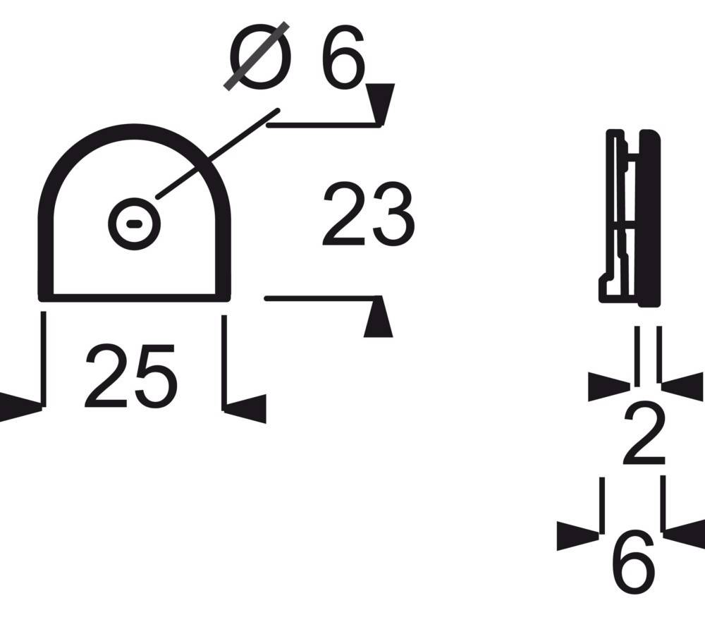 Busch-Jaeger Leitungseinführung ws 2088-22
