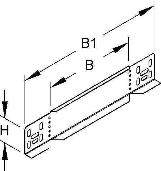 Niedax Reduzierabs.Winkel RA 60.200