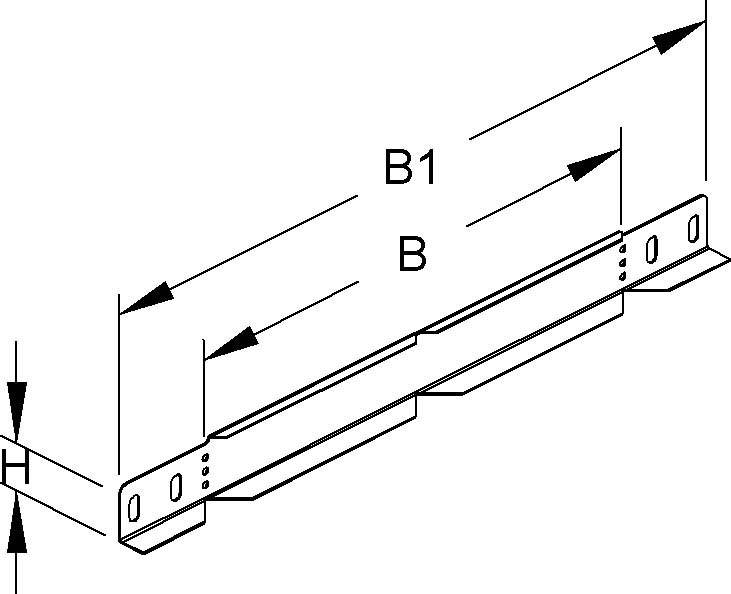Niedax Reduzierabs.Winkel RAW 35.100