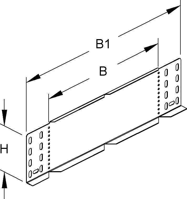 Niedax Reduzierabs.Winkel RAW 110.300