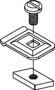 Niedax Trennsteghalter KLWC 11