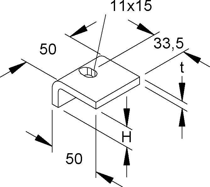 Niedax Profilklemmen HSK 35 E3