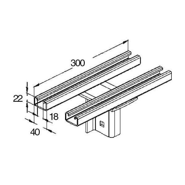 Niedax Kopfplatte KUGK 50