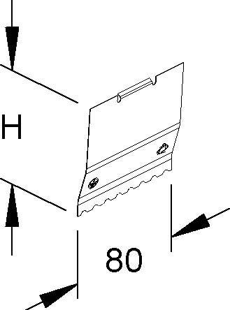 Niedax Trennstegverbinder RTV 85 E2