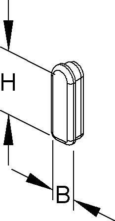 10 Stk. Niedax Schutzkappe KRSK 60