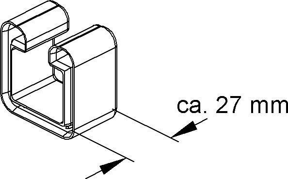 20 Stk. Niedax Schutzkappe SKC 88/96