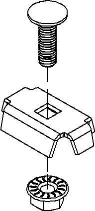 Niedax Trennbefestigungsklemme GRVC 14