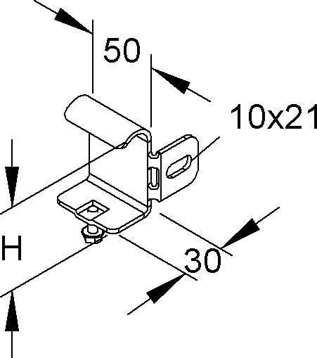 Niedax Endbefestigung KRBL 60 F