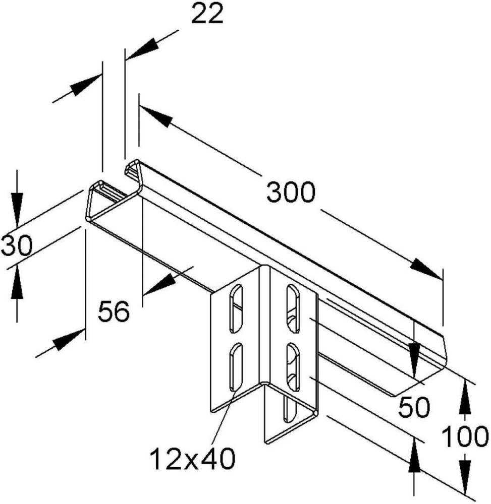 Niedax Kopfplatte KUDP 5050