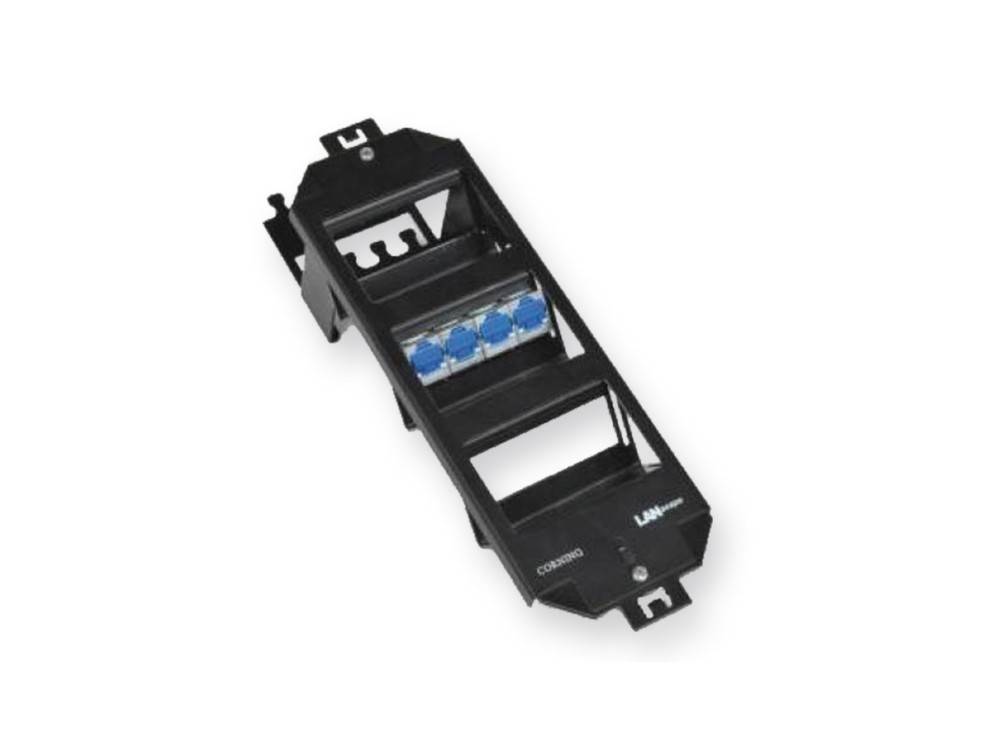 Corning Montageplatte schwarz CAXXSU-01200-C013