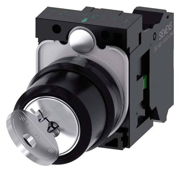 Siemens Dig.Industr. Schlüsselschalter RONIS 3SU1100-4BF11-3BA0