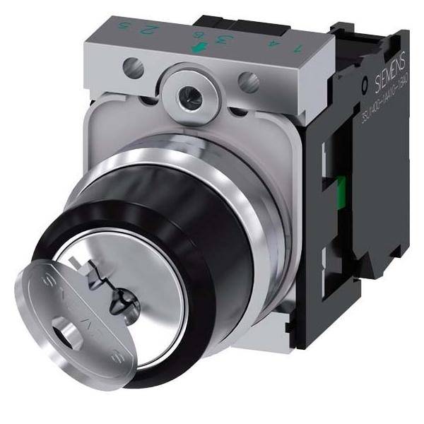 Siemens Dig.Industr. Schlüsselschalter RONIS 3SU1150-4BF11-1BA0