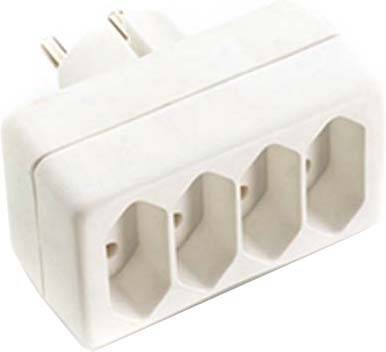 E+P Elektrik Vierfachstecker EA 4