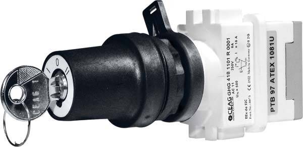 Ceag Sicherheitst. Schlüsselschalter GHG 418 8195 R5507