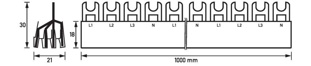 Doepke Phasenschiene GM.4.56.130/16