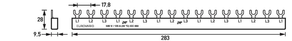 Doepke Phasenschiene EV-S G 3.16.120