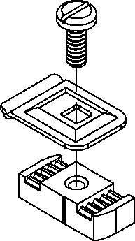Niedax Befestigungsklemme KLWC 18 F
