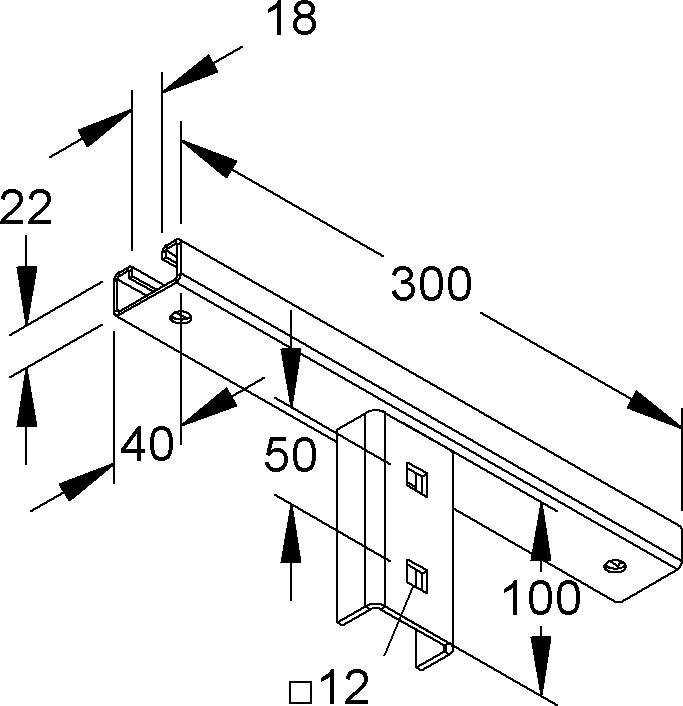 Niedax Klemmkopfplatte KUDP 4530 E3