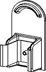 Niedax GFK-Halbe Endkappe PR-MC 22 KE/CP