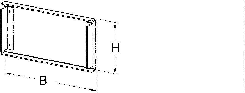 Niedax GFK-Enddeckel ULKE 100.200