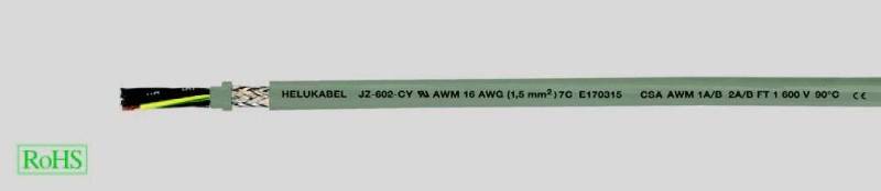 Diverse HEL OZ-602-CY 2xAWG 18 2 OZ-602-CY 2xAWG 18