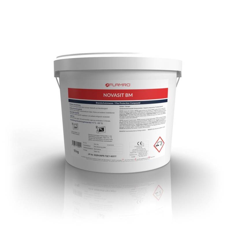 FLAMRO Brandschutz Brandschutzmasse 01161010 (10kg)