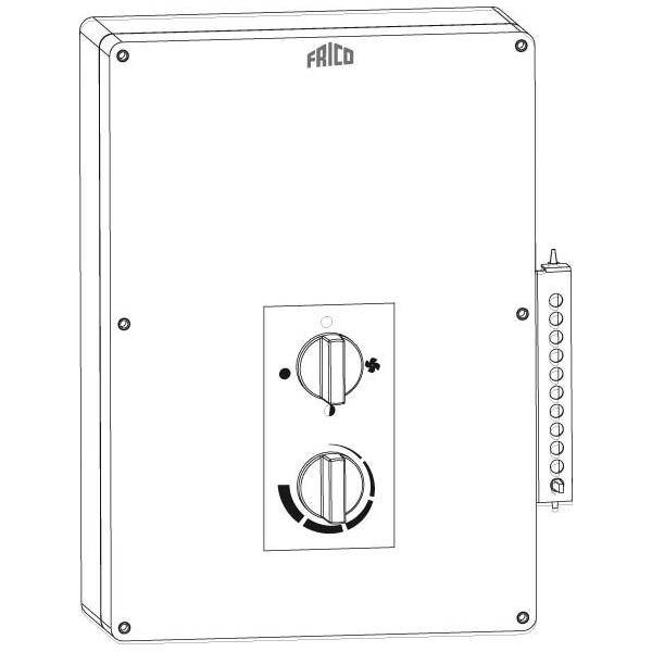 Frico Regler mit Thermostat ELSRT4