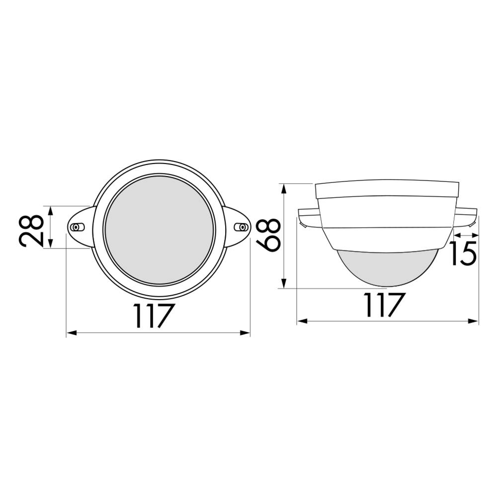 BEG Brück Electronic Präsenzmelder PD4-M-2C-DUO-AP