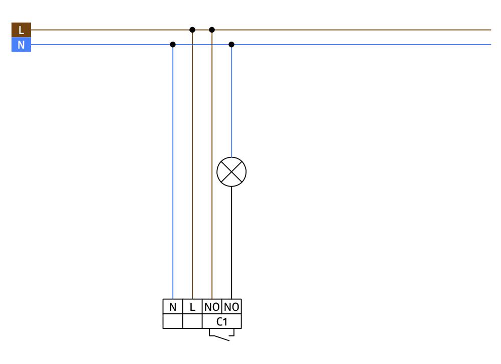 BEG Brück Electronic Bewegungsmelder PD3N-1C-NO-PF-DE