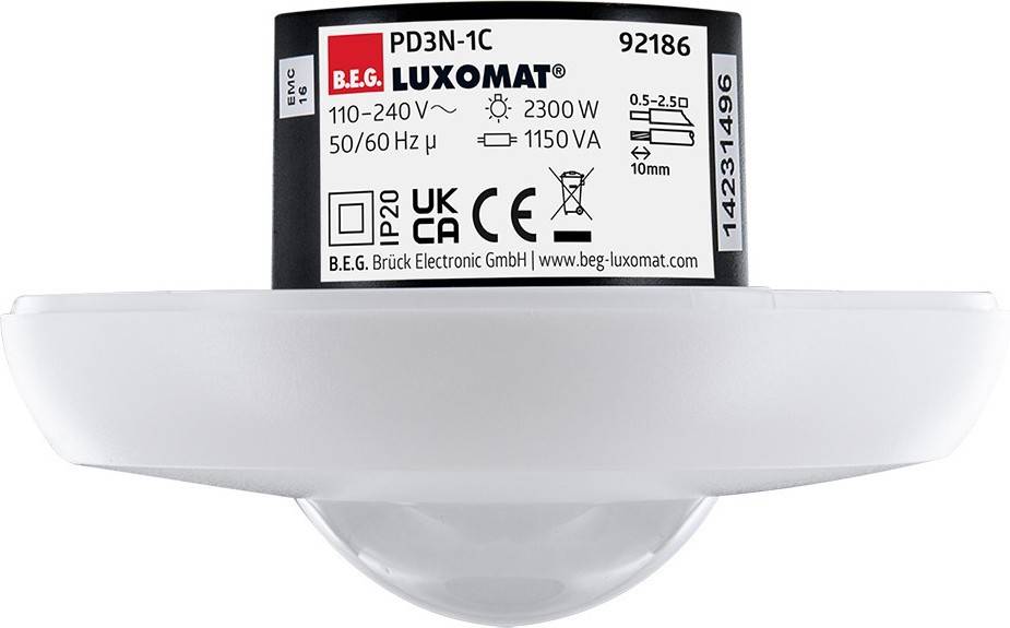 BEG Brück Electronic Decken-Bewegungsmelder PD3N-1C-UP