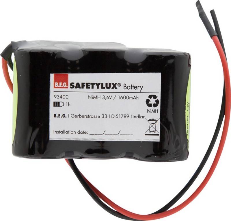 BEG Brück Electronic Ersatz-Akku 93400