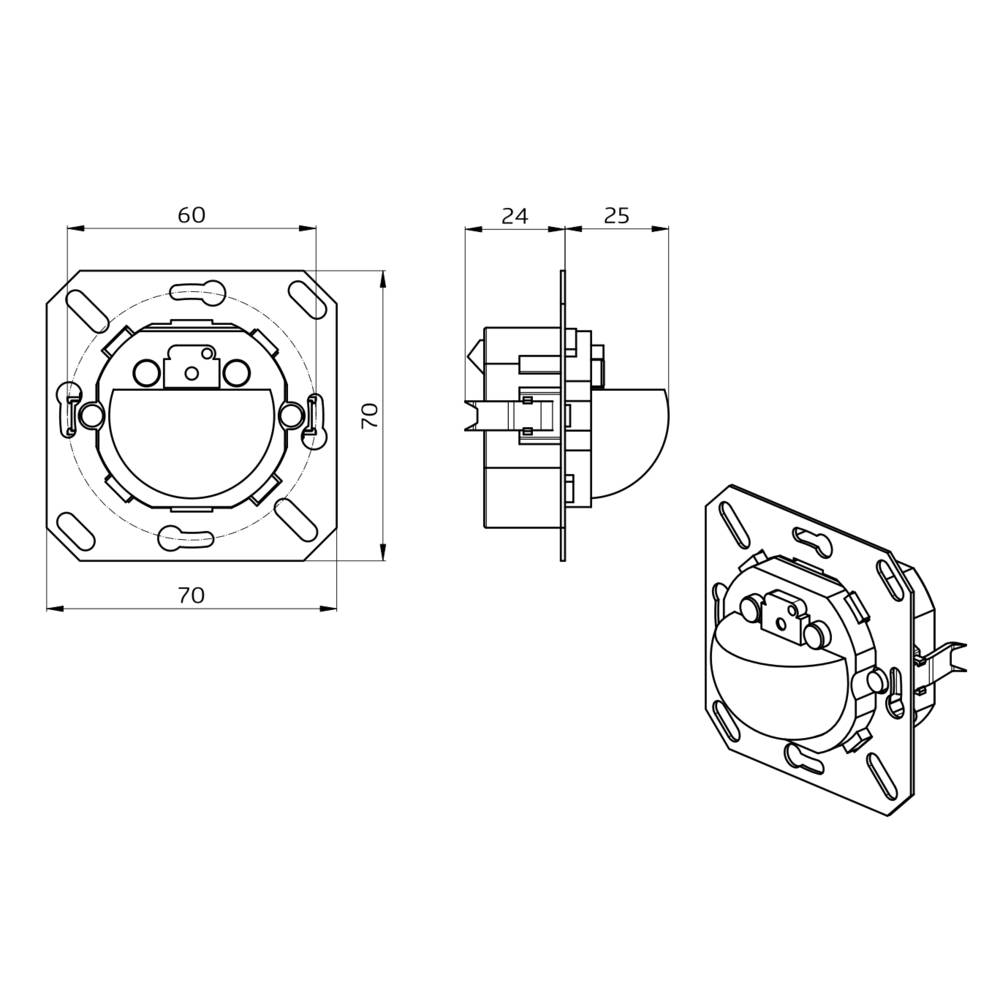 BEG Brück Electronic Multisensor Indoor180BMSDALI2o.R