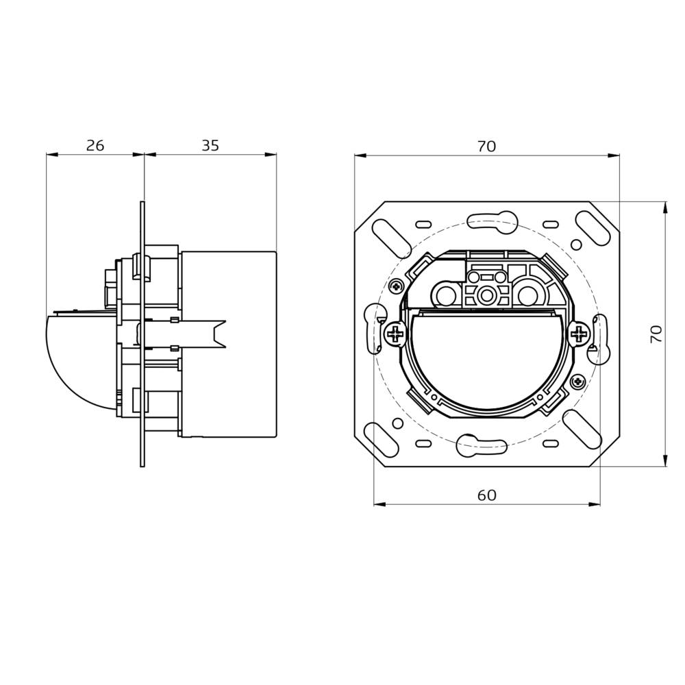 BEG Brück Electronic Präsenzmelder Indoor180KNXs-STo.R.