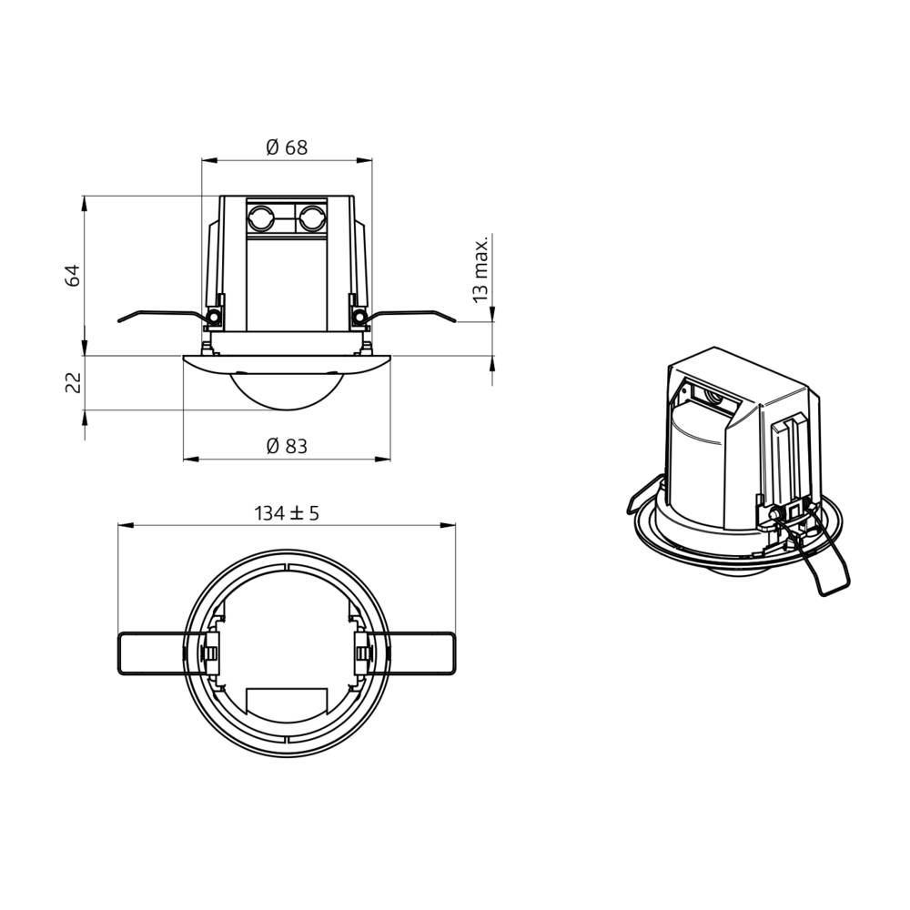 BEG Brück Electronic Sensor OCCULOG-1C-DE