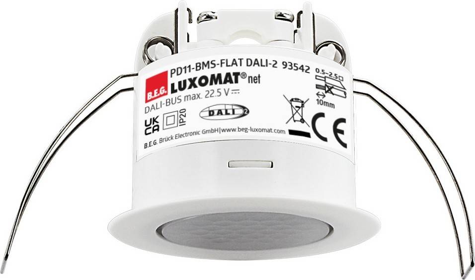BEG Brück Electronic Multisensor PD11BMSFLATDE DALI-2