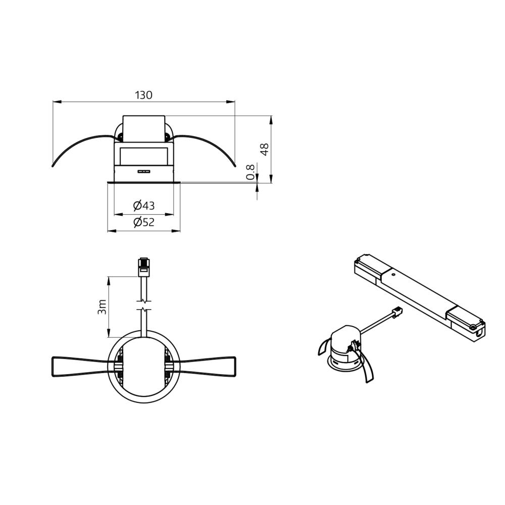 BEG Brück Electronic Präsenzmelder PD11MDACOFLAT DALI-2