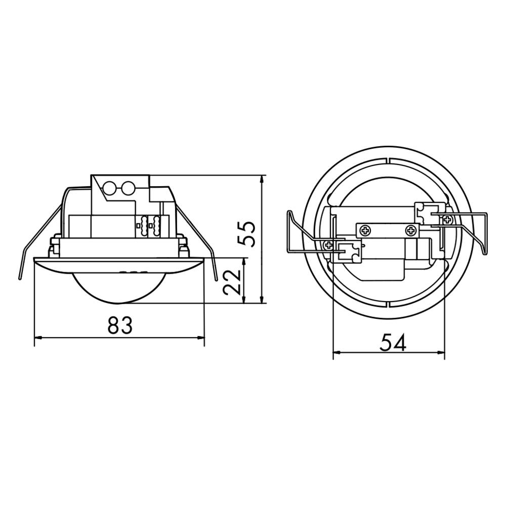 BEG Brück Electronic Präsenzmelder PD2N-DALI-SYS-DE