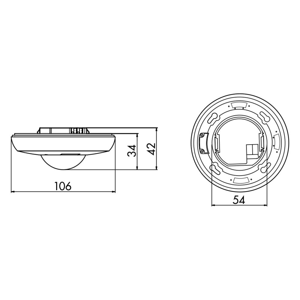 BEG Brück Electronic Präsenzmelder PD2N-DALI-SYS-UP
