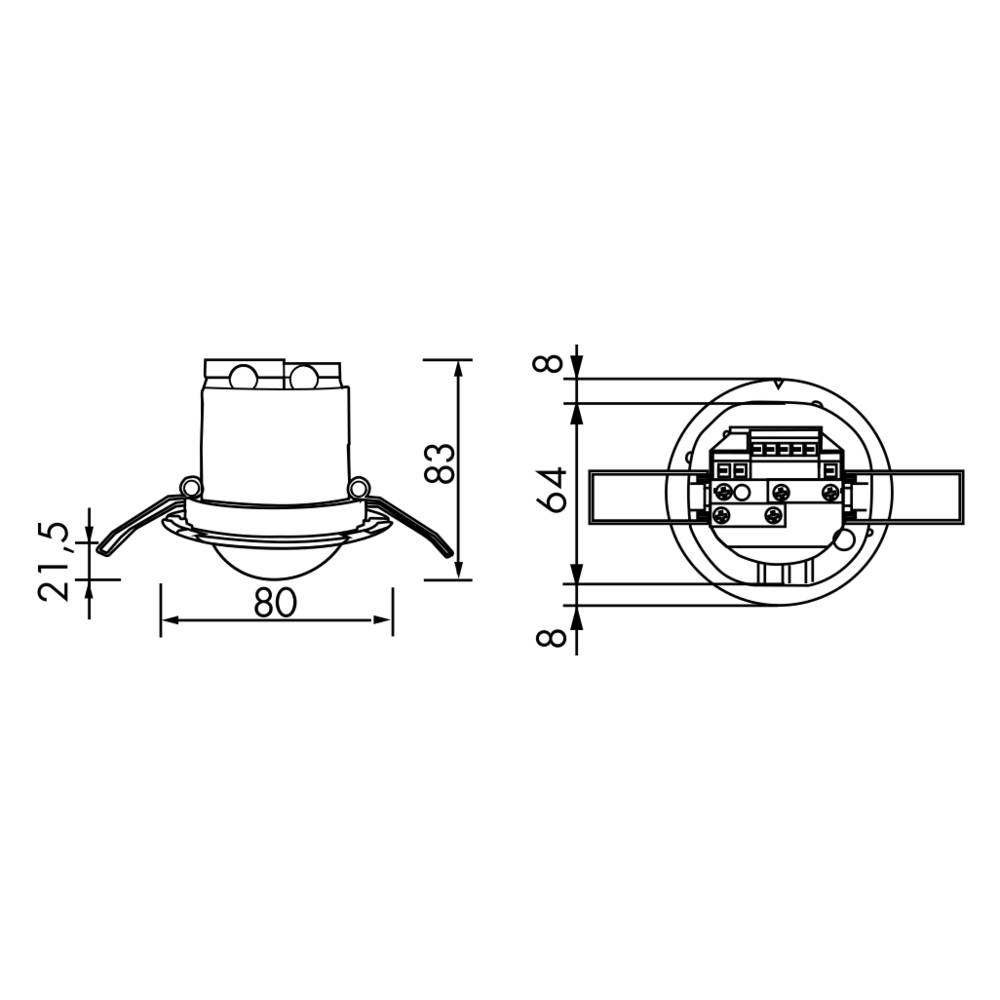 BEG Brück Electronic Präsenzmelder PD2N-LTMS-DE