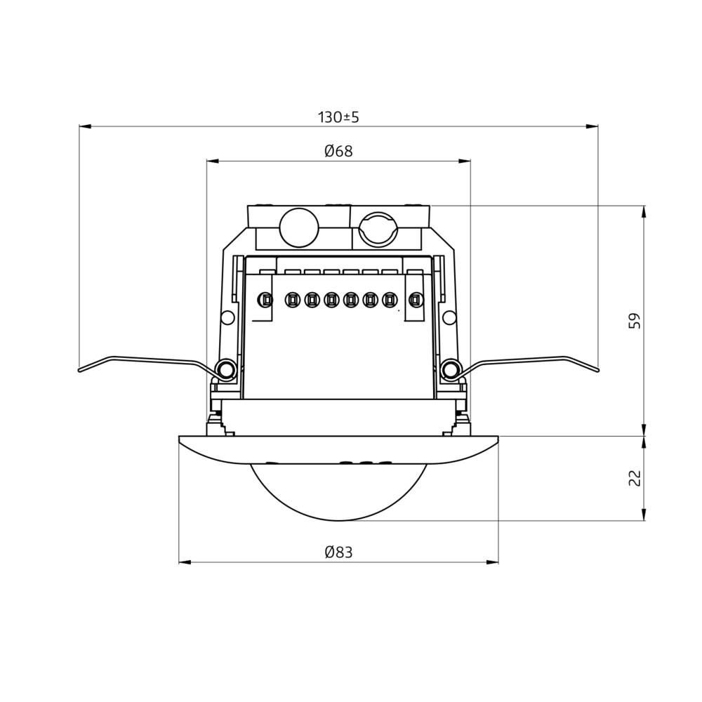 BEG Brück Electronic Präsenzmelder PD2N-M-DACO DALI-2