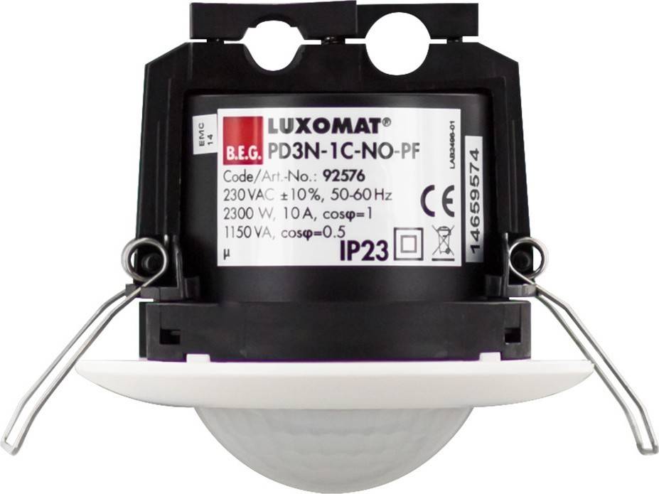 BEG Brück Electronic Bewegungsmelder PD3N-1C-NO-PF-DE