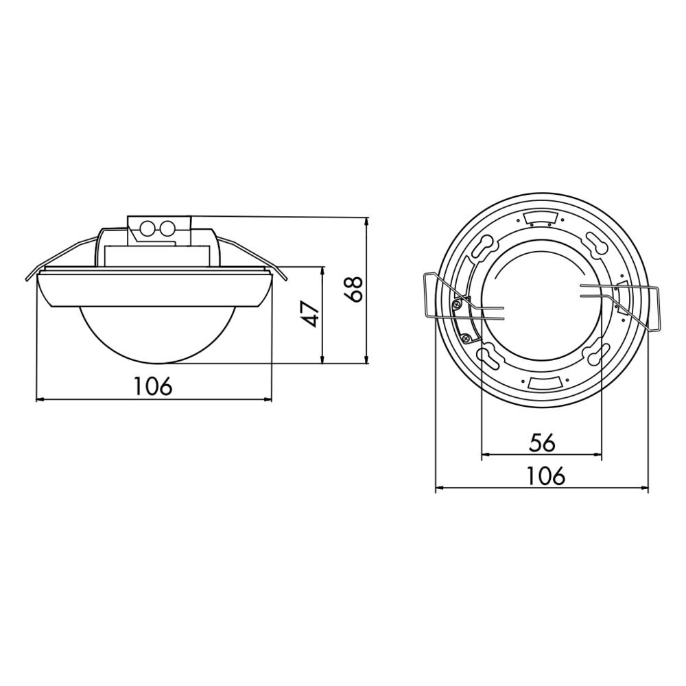 BEG Brück Electronic Präsenzmelder PD4N-DALI-SYS