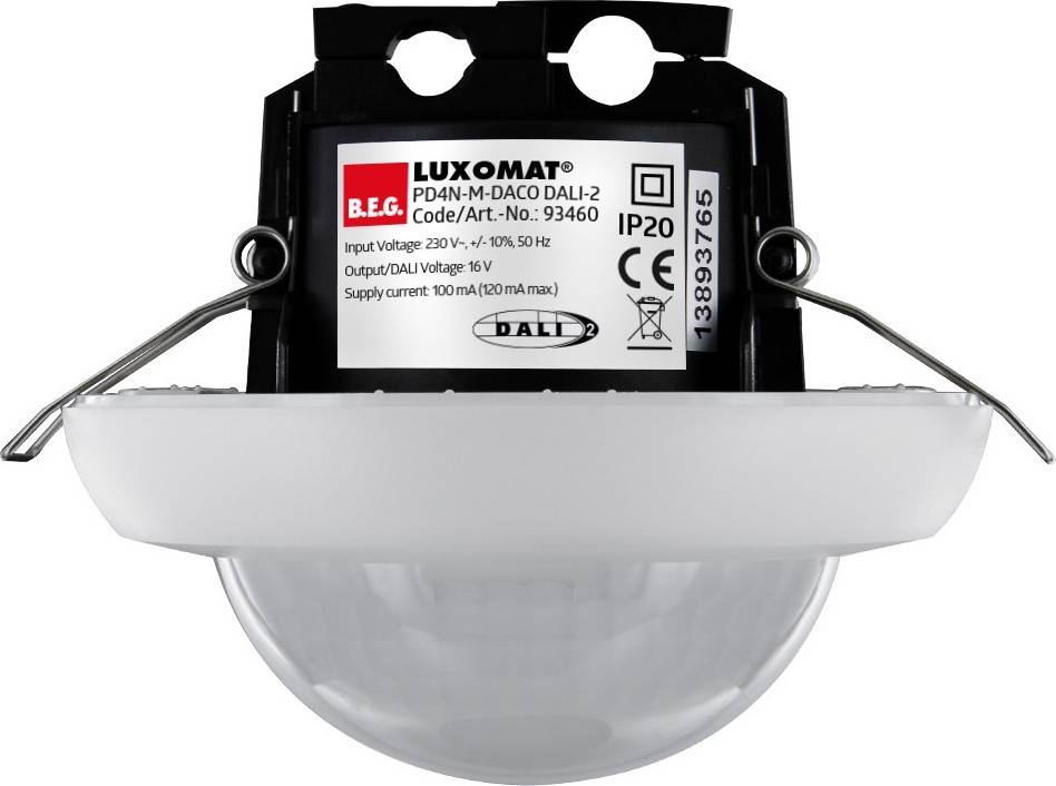 BEG Brück Electronic Präsenzmelder PD4N-M-DACO DALI-2