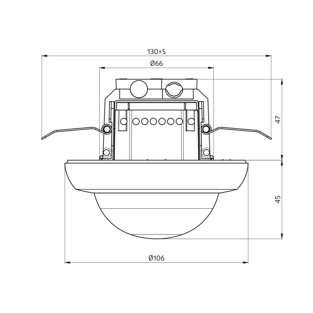 BEG Brück Electronic Präsenzmelder PD4N-M-DACO DALI-2